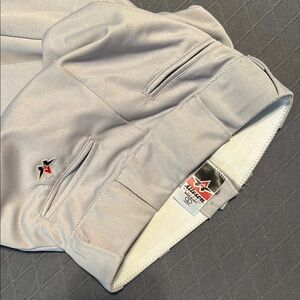 STARTER Silver Track Pants with Logo